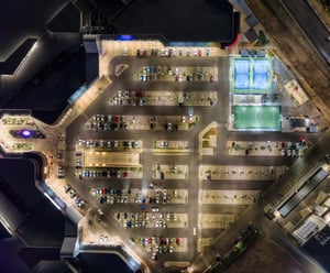 Aerial Night Lighting